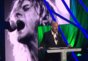 ‘This is not just pop music’: Michael Stipe inducts Nirvana into Rock and Roll Hall of Fame