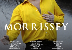 Morrissey announces arena tour hitting 6 cities in the U.K. this March