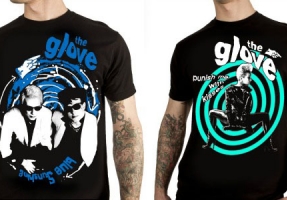 Contest: Win a pair of The Glove T-shirts featuring Robert Smith, Steven Severin