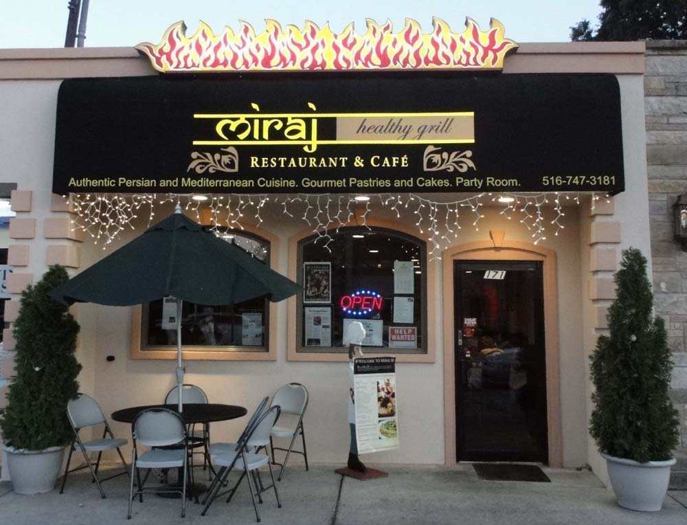 Miraj Healthy Grill In Williston Park, Serving Persian